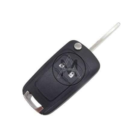 Guscio Daewoo - Chevrolet Cruze e Aveo , Opel Insignia2 tasti, Con lama Profilo HU100