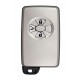 Toyota guscio keyless 3 tasti silver